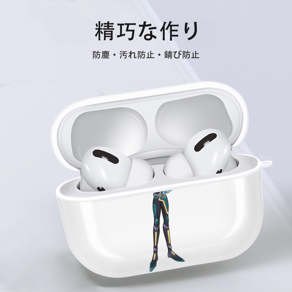 遊☆戯☆王 Yu-Gi-Oh! 【AirPods Pro用】ハードシェル保護ケース 耐衝撃・防指紋・カラビナ付き商品仕様