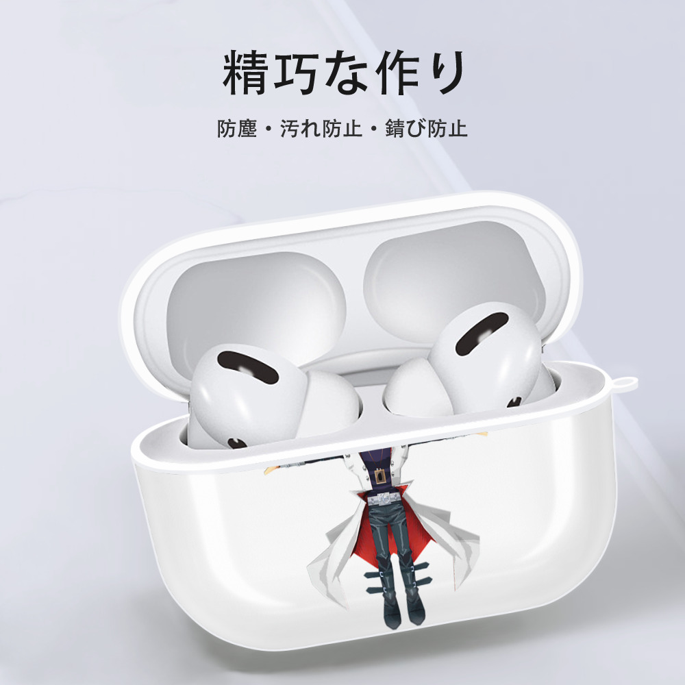 遊☆戯☆王 Yu-Gi-Oh! 【AirPods Pro用】ハードシェル保護ケース 耐衝撃・防指紋・カラビナ付き商品仕様