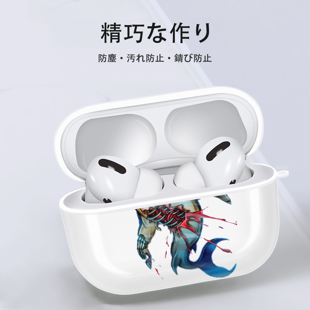 遊☆戯☆王 Yu-Gi-Oh! 【AirPods Pro用】ハードシェル保護ケース 耐衝撃・防指紋・カラビナ付き商品仕様