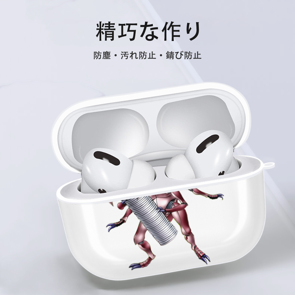 遊☆戯☆王 Yu-Gi-Oh! 【AirPods Pro用】ハードシェル保護ケース 耐衝撃・防指紋・カラビナ付き商品仕様