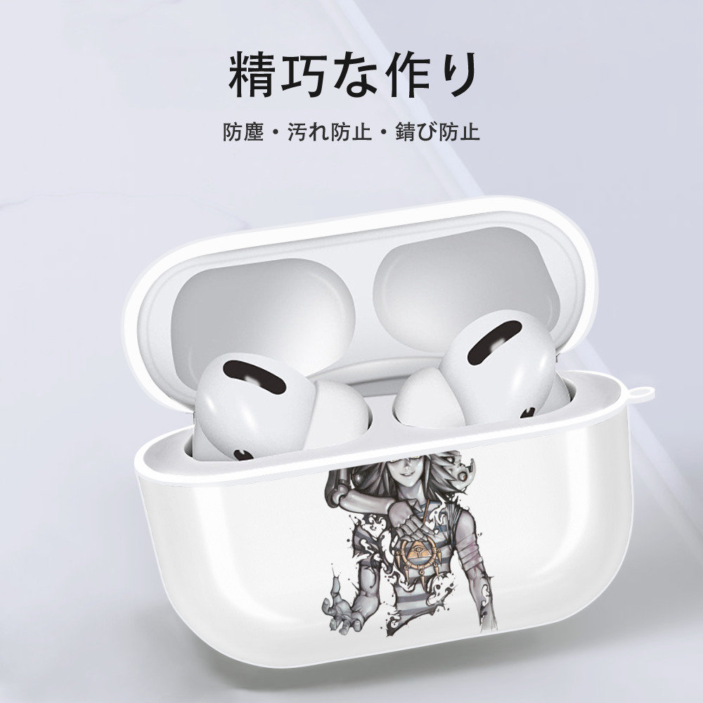 遊☆戯☆王 Yu-Gi-Oh! 【AirPods Pro用】ハードシェル保護ケース 耐衝撃・防指紋・カラビナ付き商品仕様