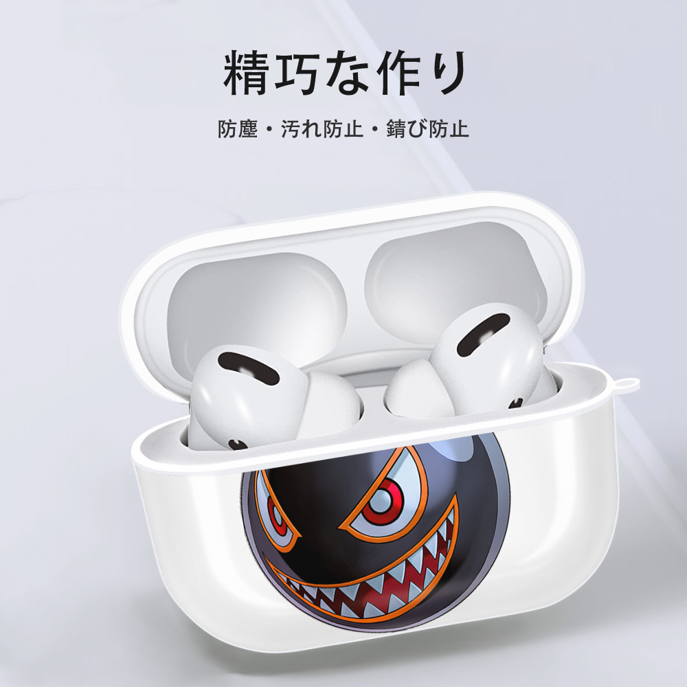 遊☆戯☆王 Yu-Gi-Oh! 【AirPods Pro用】ハードシェル保護ケース 耐衝撃・防指紋・カラビナ付き商品仕様