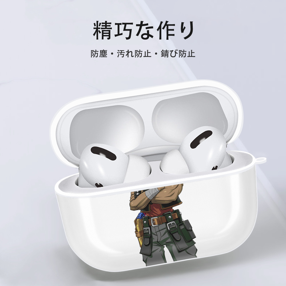 遊☆戯☆王 Yu-Gi-Oh! 【AirPods Pro用】ハードシェル保護ケース 耐衝撃・防指紋・カラビナ付き商品仕様
