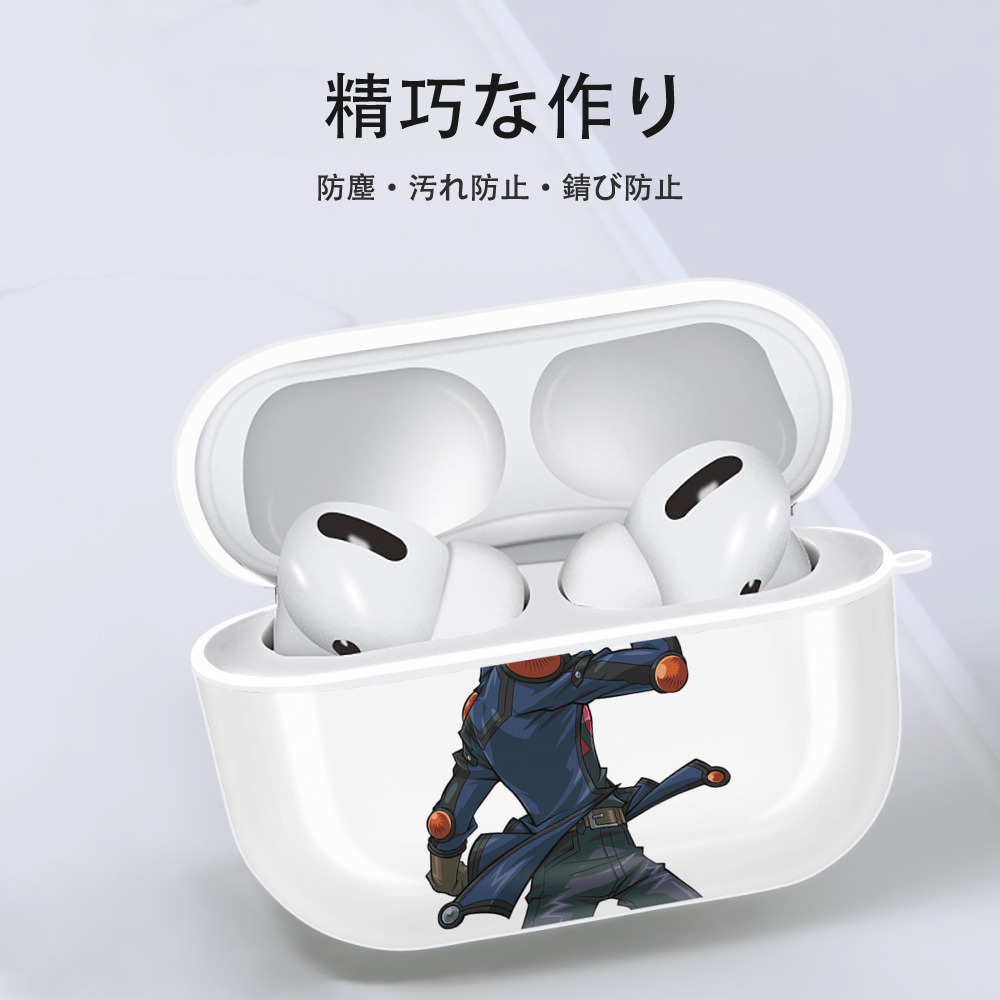 遊☆戯☆王 Yu-Gi-Oh! 【AirPods Pro用】ハードシェル保護ケース 耐衝撃・防指紋・カラビナ付き商品仕様