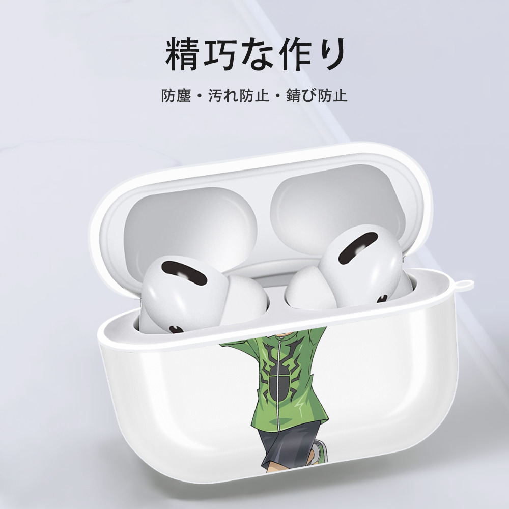 遊☆戯☆王 Yu-Gi-Oh! 【AirPods Pro用】ハードシェル保護ケース 耐衝撃・防指紋・カラビナ付き商品仕様