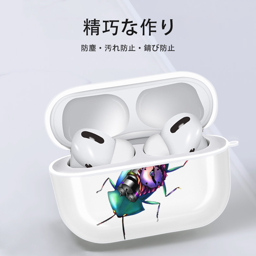 遊☆戯☆王 Yu-Gi-Oh! 【AirPods Pro用】ハードシェル保護ケース 耐衝撃・防指紋・カラビナ付き商品仕様