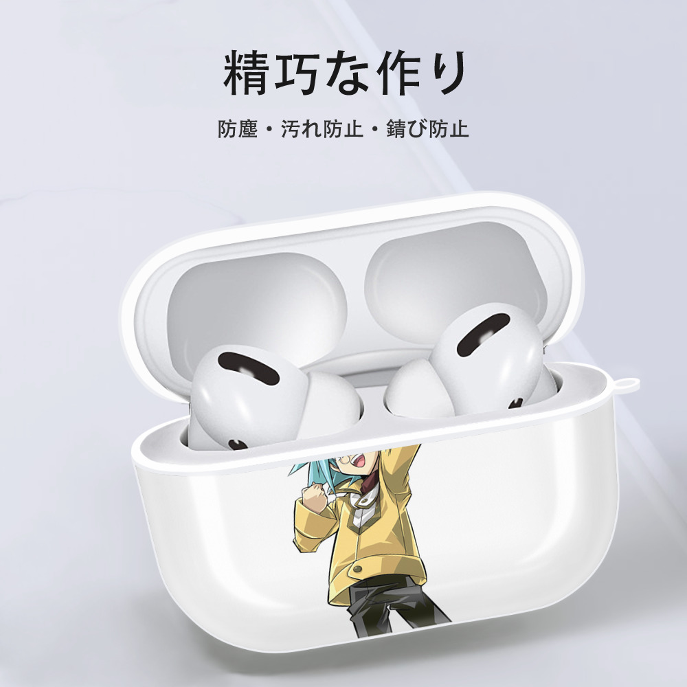 遊☆戯☆王 Yu-Gi-Oh! 【AirPods Pro用】ハードシェル保護ケース 耐衝撃・防指紋・カラビナ付き商品仕様