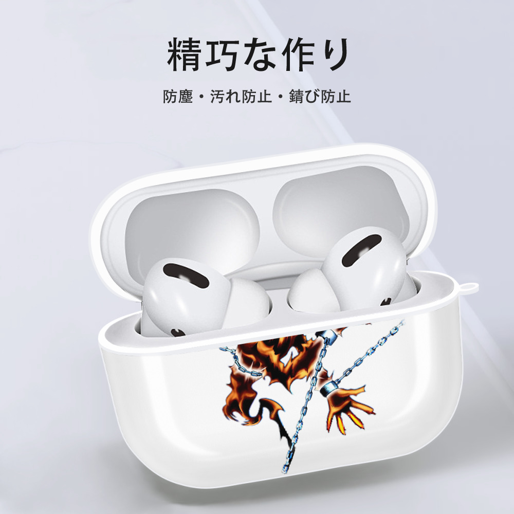 遊☆戯☆王 Yu-Gi-Oh! 【AirPods Pro用】ハードシェル保護ケース 耐衝撃・防指紋・カラビナ付き商品仕様