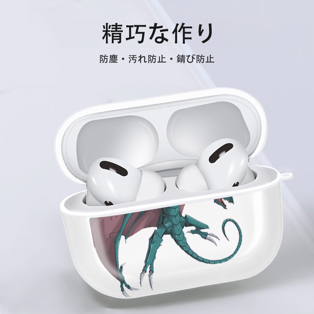 遊☆戯☆王 Yu-Gi-Oh! 【AirPods Pro用】ハードシェル保護ケース 耐衝撃・防指紋・カラビナ付き商品仕様