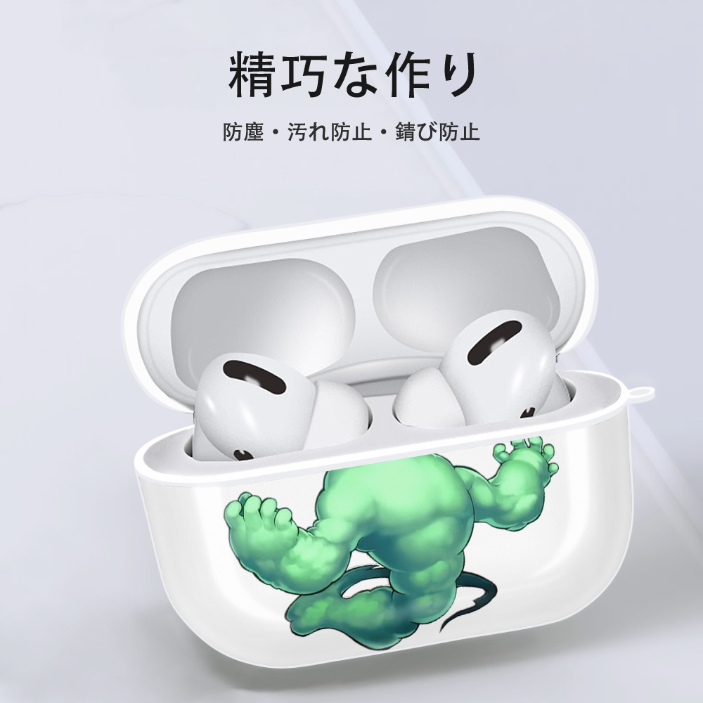 遊☆戯☆王 Yu-Gi-Oh! 【AirPods Pro用】ハードシェル保護ケース 耐衝撃・防指紋・カラビナ付き商品仕様