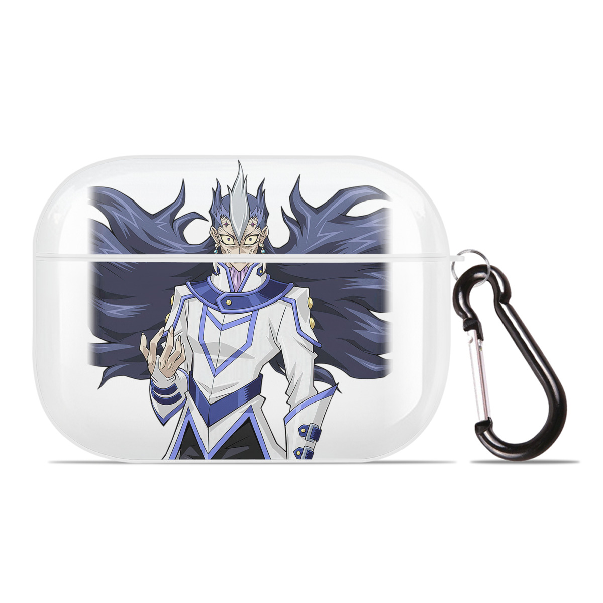 （画像用） 遊☆戯☆王 Yu-Gi-Oh! 【AirPods Pro用】ハードシェル保護ケース 耐衝撃・防指紋・カラビナ付き商品仕様