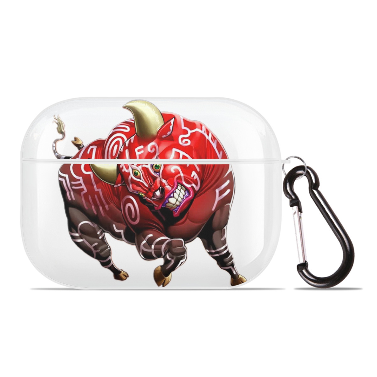 （画像用） 遊☆戯☆王 Yu-Gi-Oh! 【AirPods Pro用】ハードシェル保護ケース 耐衝撃・防指紋・カラビナ付き商品仕様