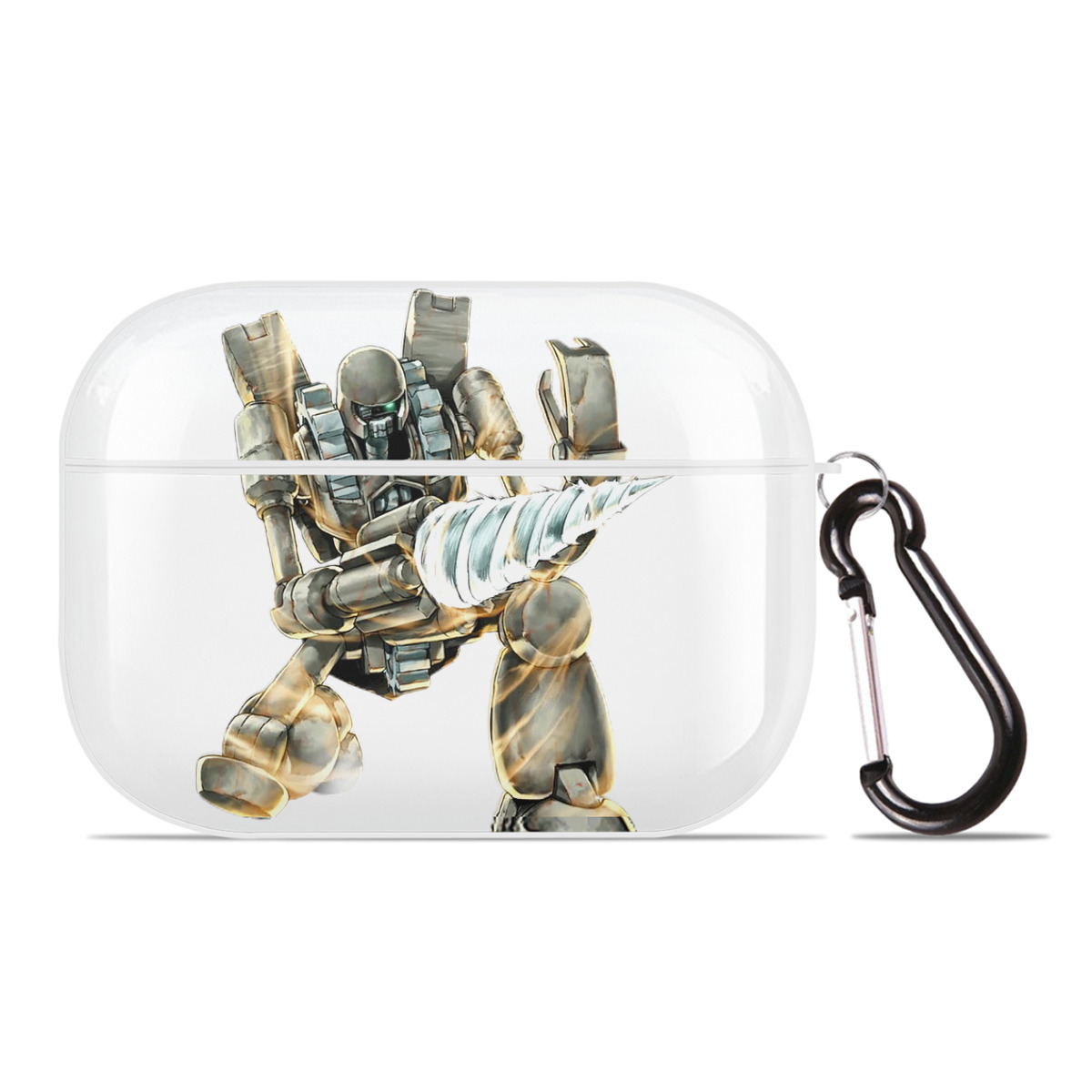 （画像用） 遊☆戯☆王 Yu-Gi-Oh! 【AirPods Pro用】ハードシェル保護ケース 耐衝撃・防指紋・カラビナ付き商品仕様