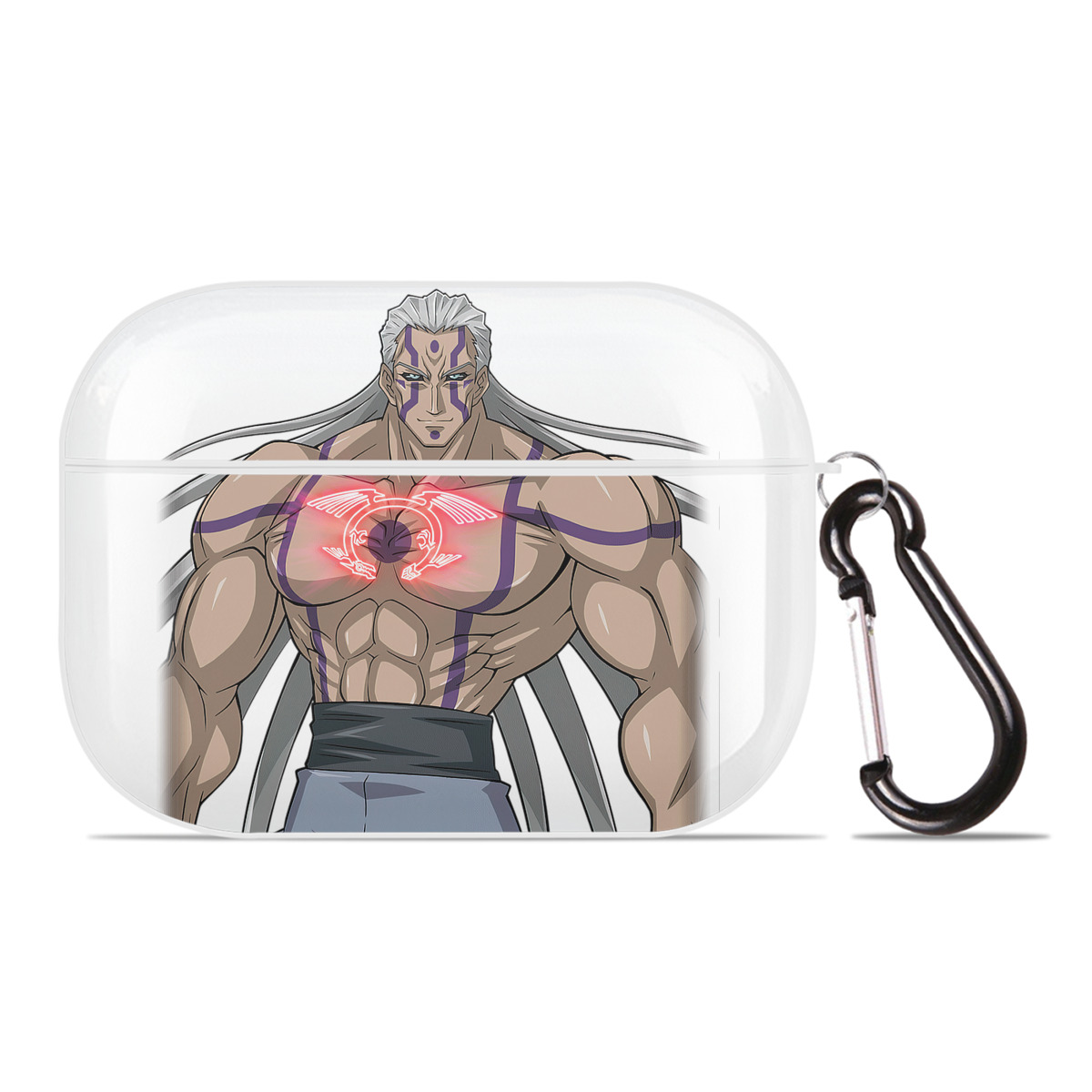 （画像用） 遊☆戯☆王 Yu-Gi-Oh! 【AirPods Pro用】ハードシェル保護ケース 耐衝撃・防指紋・カラビナ付き商品仕様
