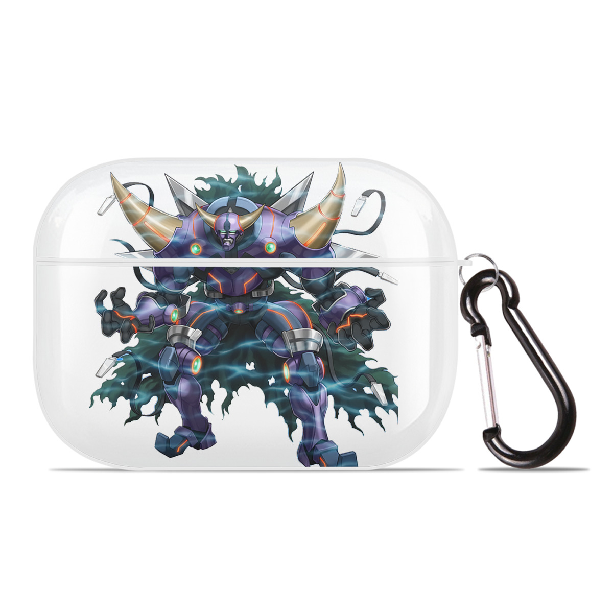 （画像用） 遊☆戯☆王 Yu-Gi-Oh! 【AirPods Pro用】ハードシェル保護ケース 耐衝撃・防指紋・カラビナ付き商品仕様