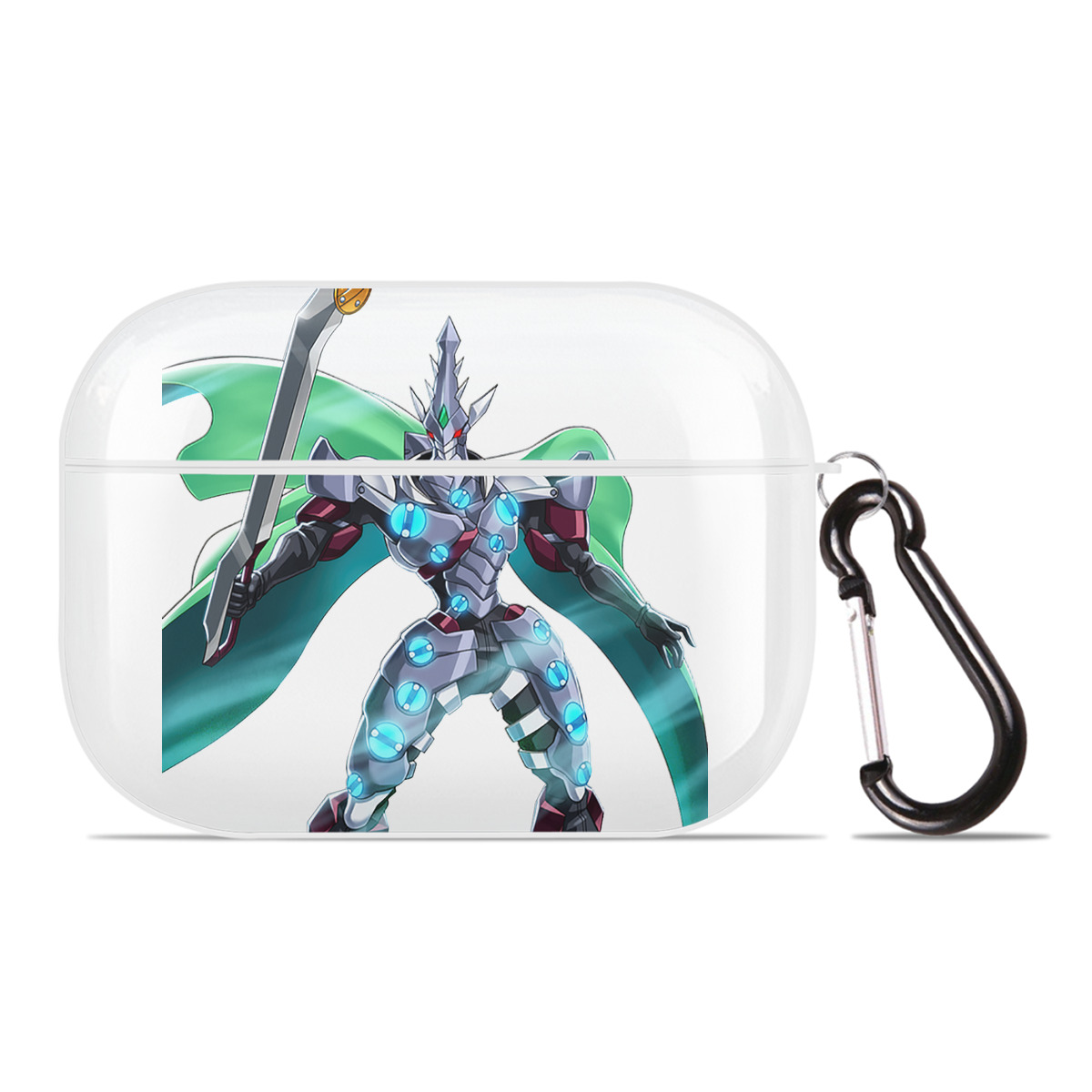 （画像用） 遊☆戯☆王 Yu-Gi-Oh! 【AirPods Pro用】ハードシェル保護ケース 耐衝撃・防指紋・カラビナ付き商品仕様