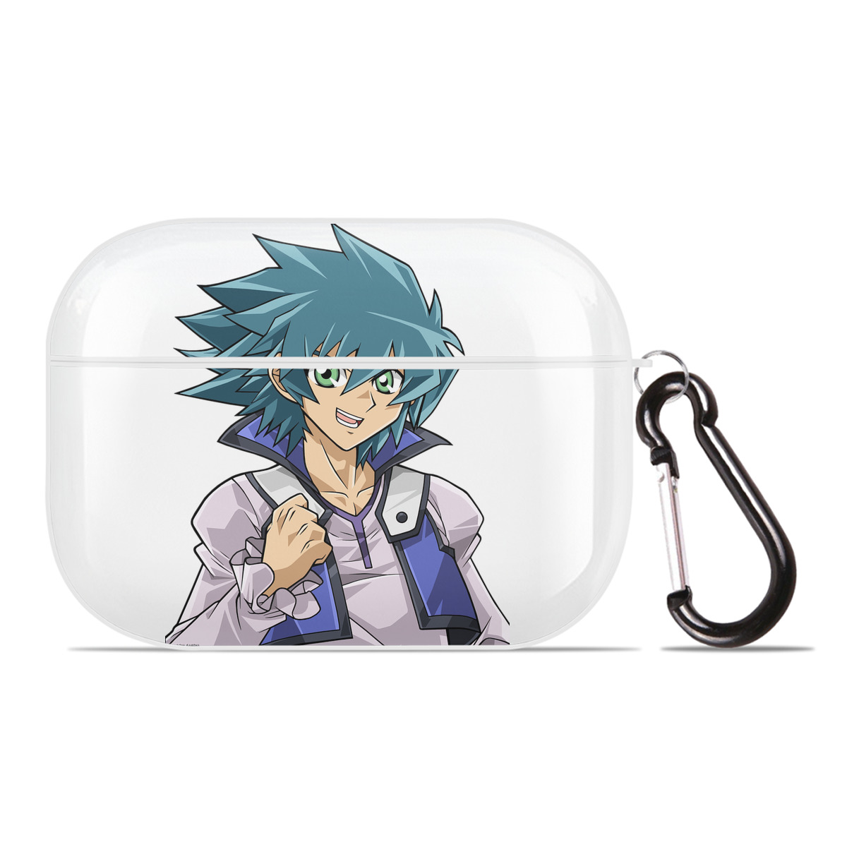（画像用） 遊☆戯☆王 Yu-Gi-Oh! 【AirPods Pro用】ハードシェル保護ケース 耐衝撃・防指紋・カラビナ付き商品仕様