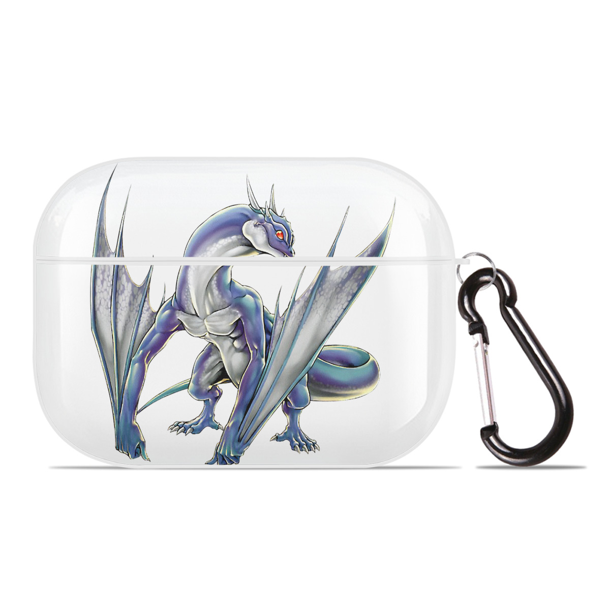 （画像用） 遊☆戯☆王 Yu-Gi-Oh! 【AirPods Pro用】ハードシェル保護ケース 耐衝撃・防指紋・カラビナ付き商品仕様