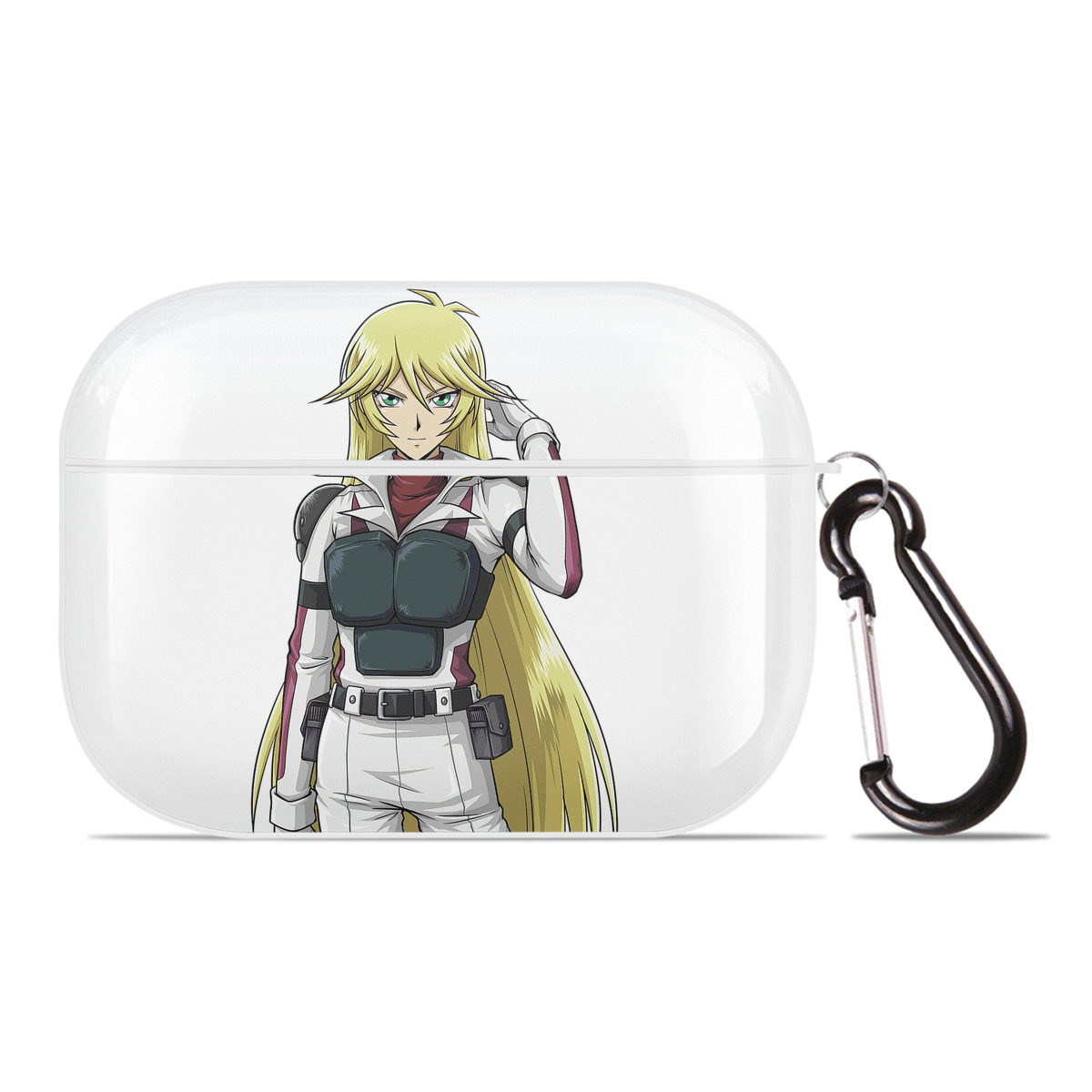 （画像用） 遊☆戯☆王 Yu-Gi-Oh! 【AirPods Pro用】ハードシェル保護ケース 耐衝撃・防指紋・カラビナ付き商品仕様