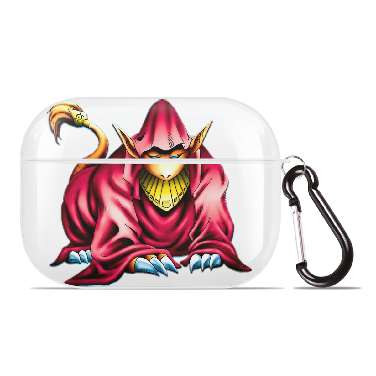 （画像用） 遊☆戯☆王 Yu-Gi-Oh! 【AirPods Pro用】ハードシェル保護ケース 耐衝撃・防指紋・カラビナ付き商品仕様