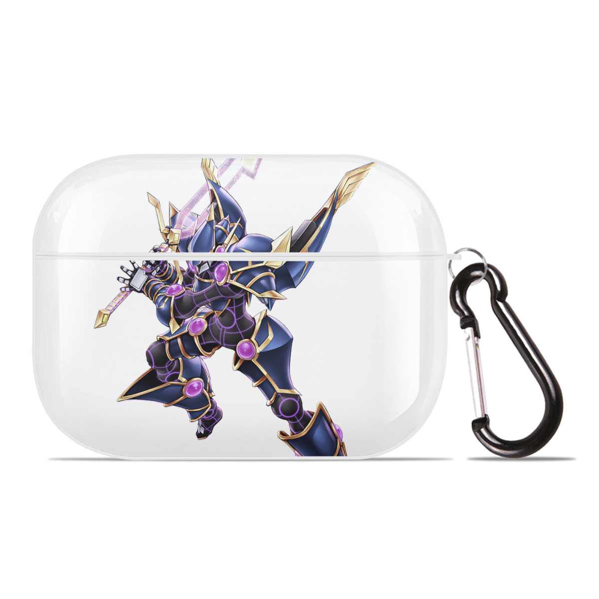（画像用） 遊☆戯☆王 Yu-Gi-Oh! 【AirPods Pro用】ハードシェル保護ケース 耐衝撃・防指紋・カラビナ付き商品仕様
