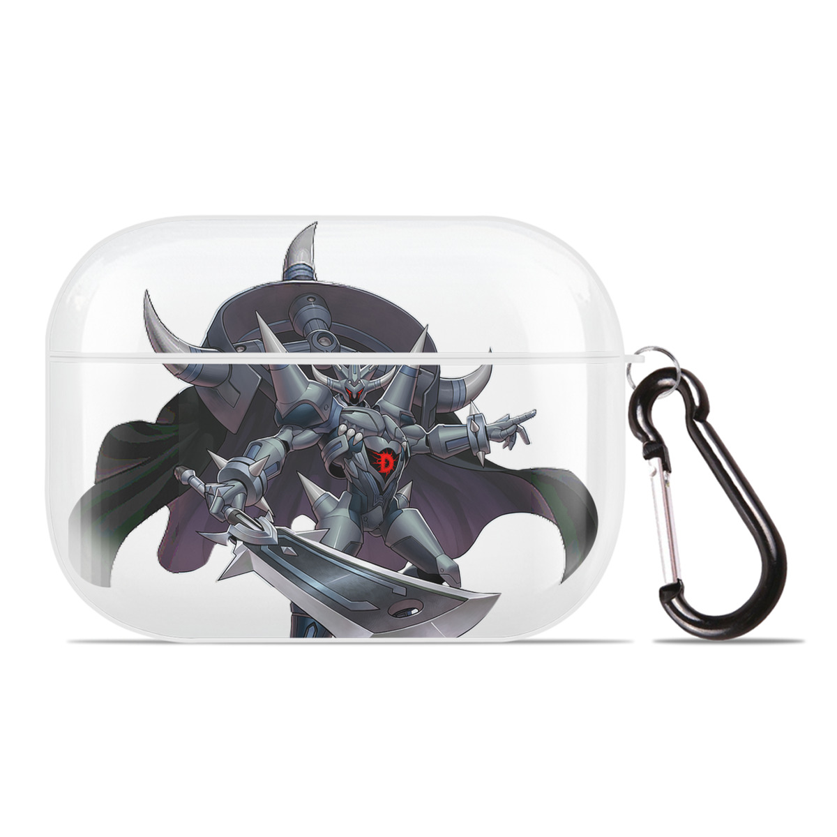 （画像用） 遊☆戯☆王 Yu-Gi-Oh! 【AirPods Pro用】ハードシェル保護ケース 耐衝撃・防指紋・カラビナ付き商品仕様