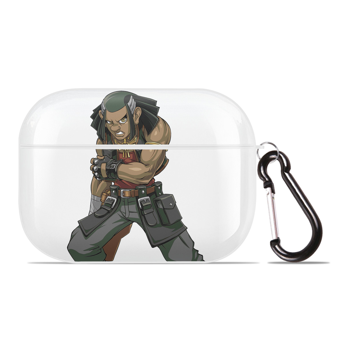 （画像用） 遊☆戯☆王 Yu-Gi-Oh! 【AirPods Pro用】ハードシェル保護ケース 耐衝撃・防指紋・カラビナ付き商品仕様