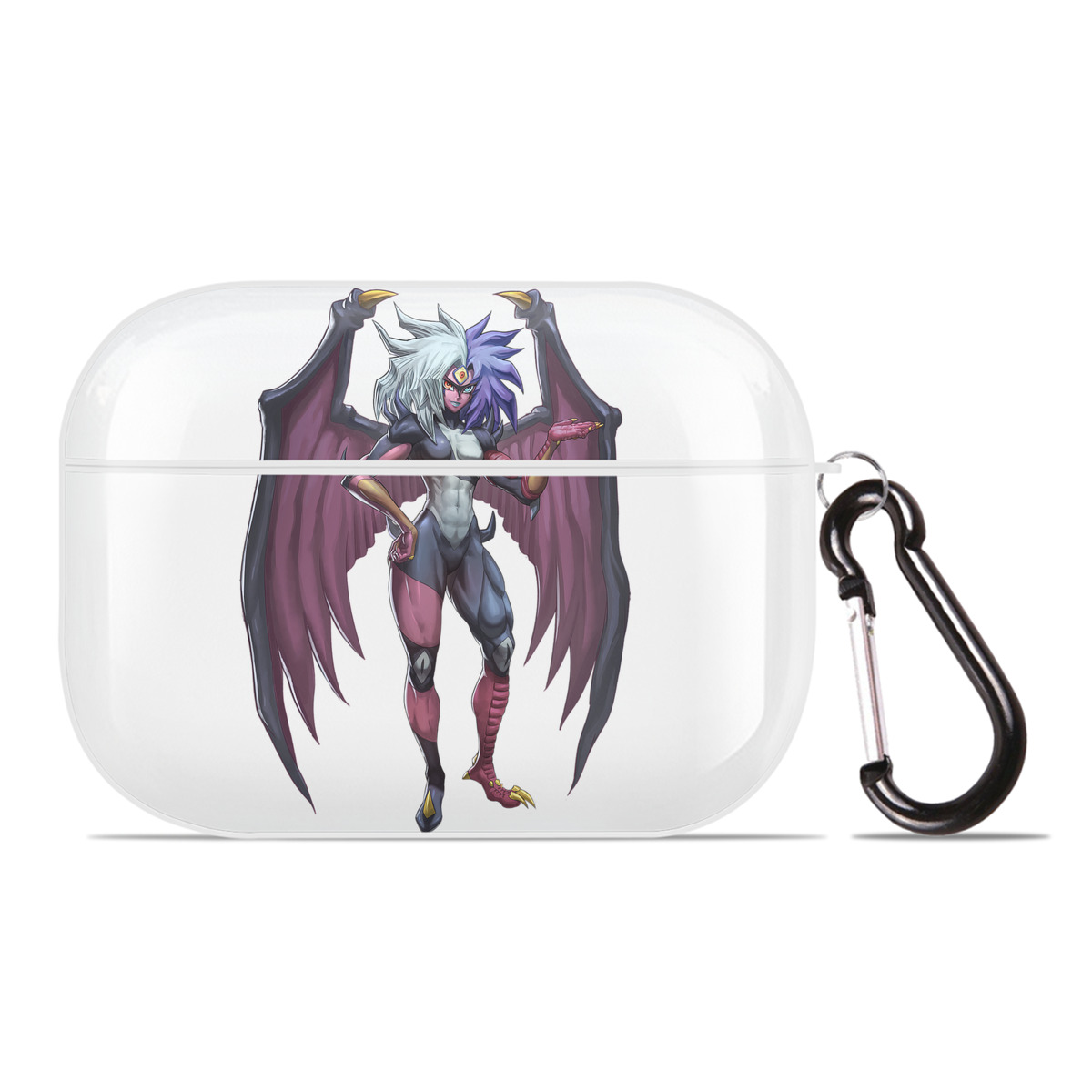 （画像用） 遊☆戯☆王 Yu-Gi-Oh! 【AirPods Pro用】ハードシェル保護ケース 耐衝撃・防指紋・カラビナ付き商品仕様