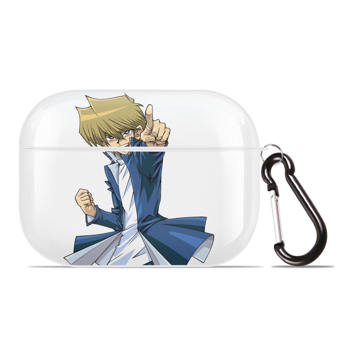 （画像用） 遊☆戯☆王 Yu-Gi-Oh! 【AirPods Pro用】ハードシェル保護ケース 耐衝撃・防指紋・カラビナ付き商品仕様