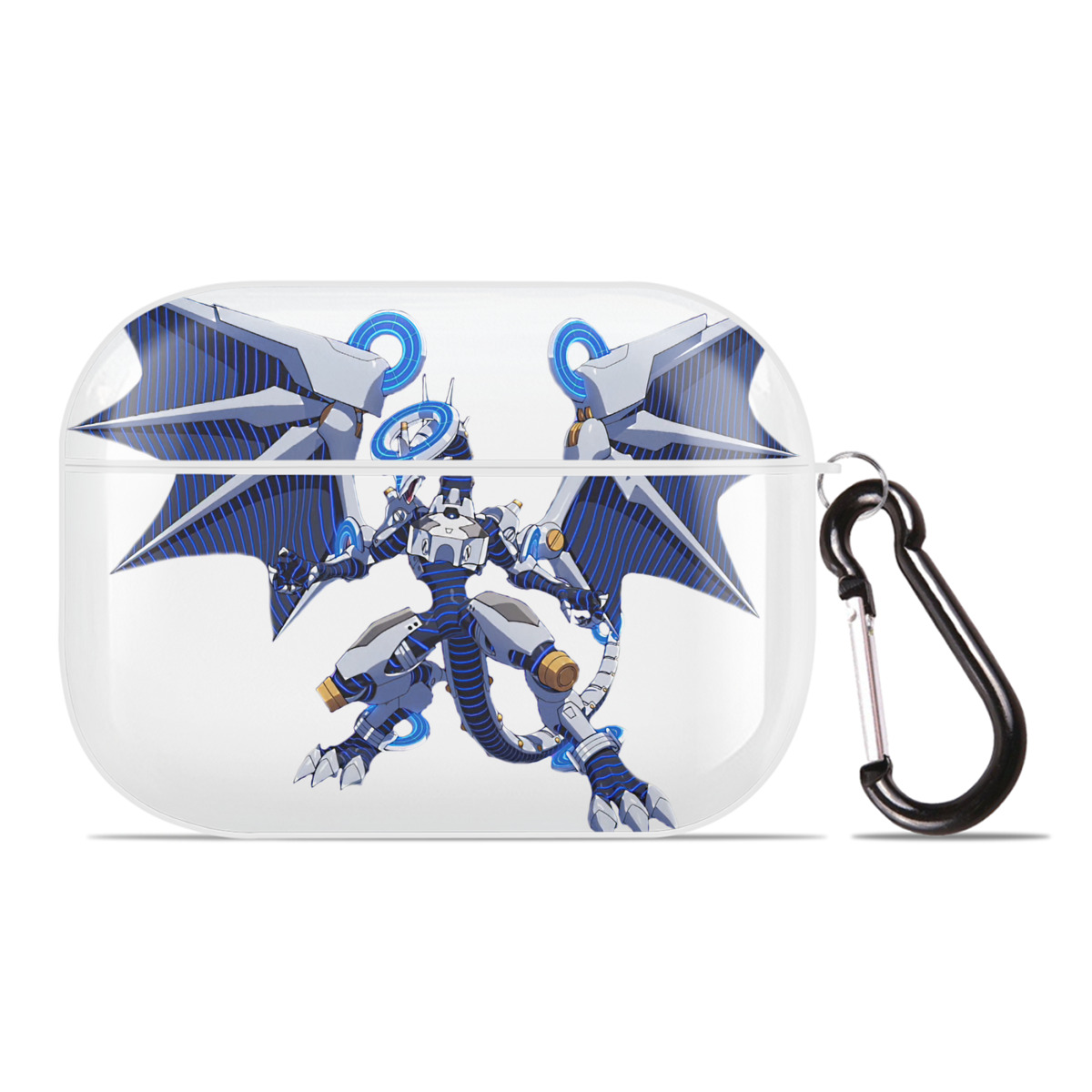 （画像用） 遊☆戯☆王 Yu-Gi-Oh! 【AirPods Pro用】ハードシェル保護ケース 耐衝撃・防指紋・カラビナ付き商品仕様