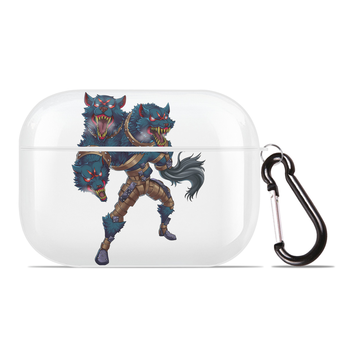 （画像用） 遊☆戯☆王 Yu-Gi-Oh! 【AirPods Pro用】ハードシェル保護ケース 耐衝撃・防指紋・カラビナ付き商品仕様