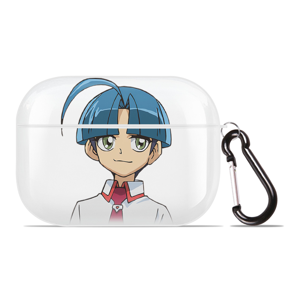 （画像用） 遊☆戯☆王 Yu-Gi-Oh! 【AirPods Pro用】ハードシェル保護ケース 耐衝撃・防指紋・カラビナ付き商品仕様