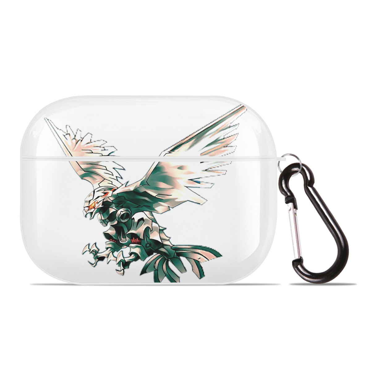 （画像用） 遊☆戯☆王 Yu-Gi-Oh! 【AirPods Pro用】ハードシェル保護ケース 耐衝撃・防指紋・カラビナ付き商品仕様