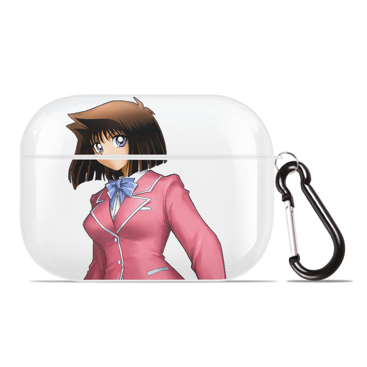 （画像用） 遊☆戯☆王 Yu-Gi-Oh! 【AirPods Pro用】ハードシェル保護ケース 耐衝撃・防指紋・カラビナ付き商品仕様