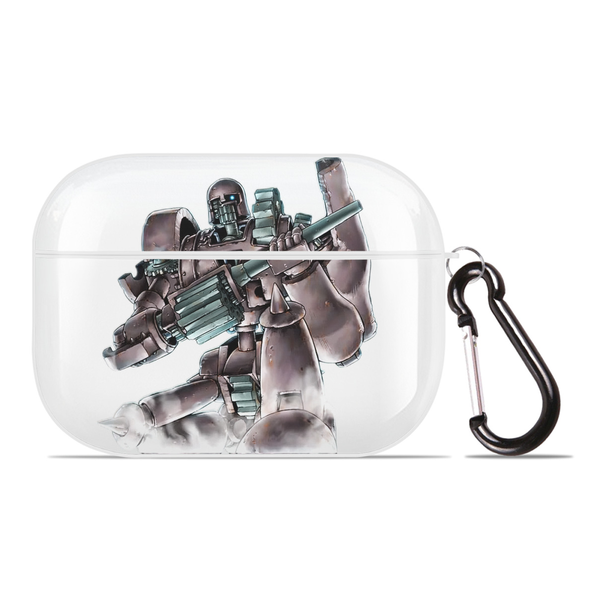 （画像用） 遊☆戯☆王 Yu-Gi-Oh! 【AirPods Pro用】ハードシェル保護ケース 耐衝撃・防指紋・カラビナ付き商品仕様