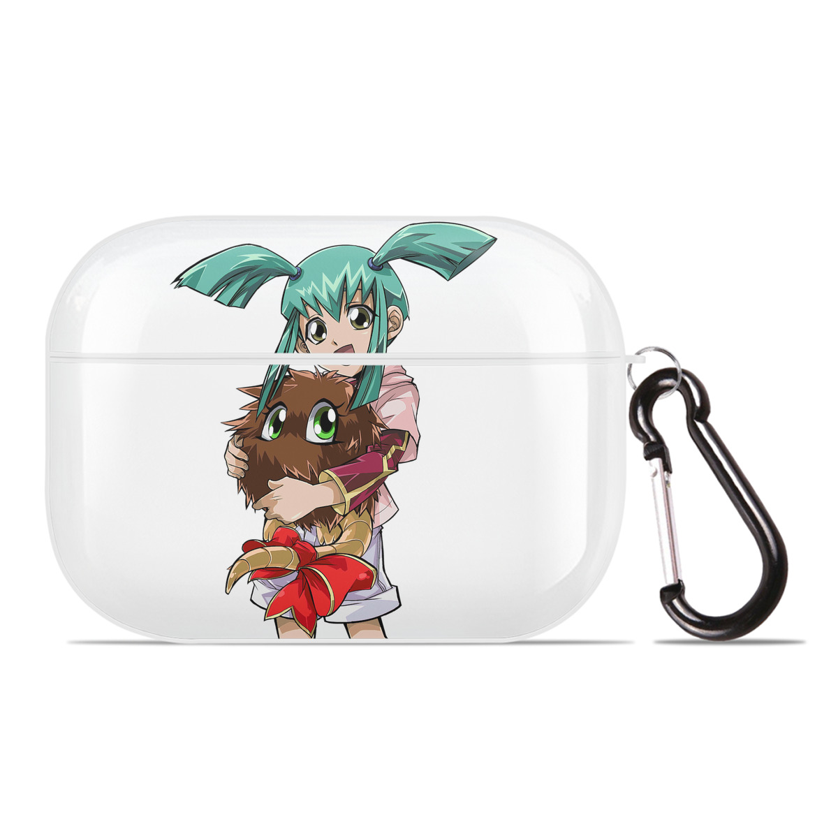（画像用） 遊☆戯☆王 Yu-Gi-Oh! 【AirPods Pro用】ハードシェル保護ケース 耐衝撃・防指紋・カラビナ付き商品仕様