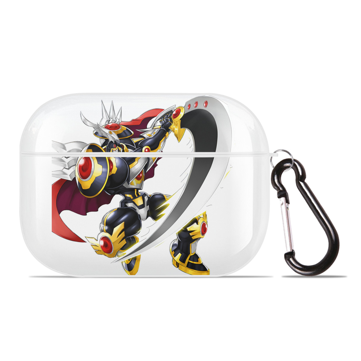 （画像用） 遊☆戯☆王 Yu-Gi-Oh! 【AirPods Pro用】ハードシェル保護ケース 耐衝撃・防指紋・カラビナ付き商品仕様