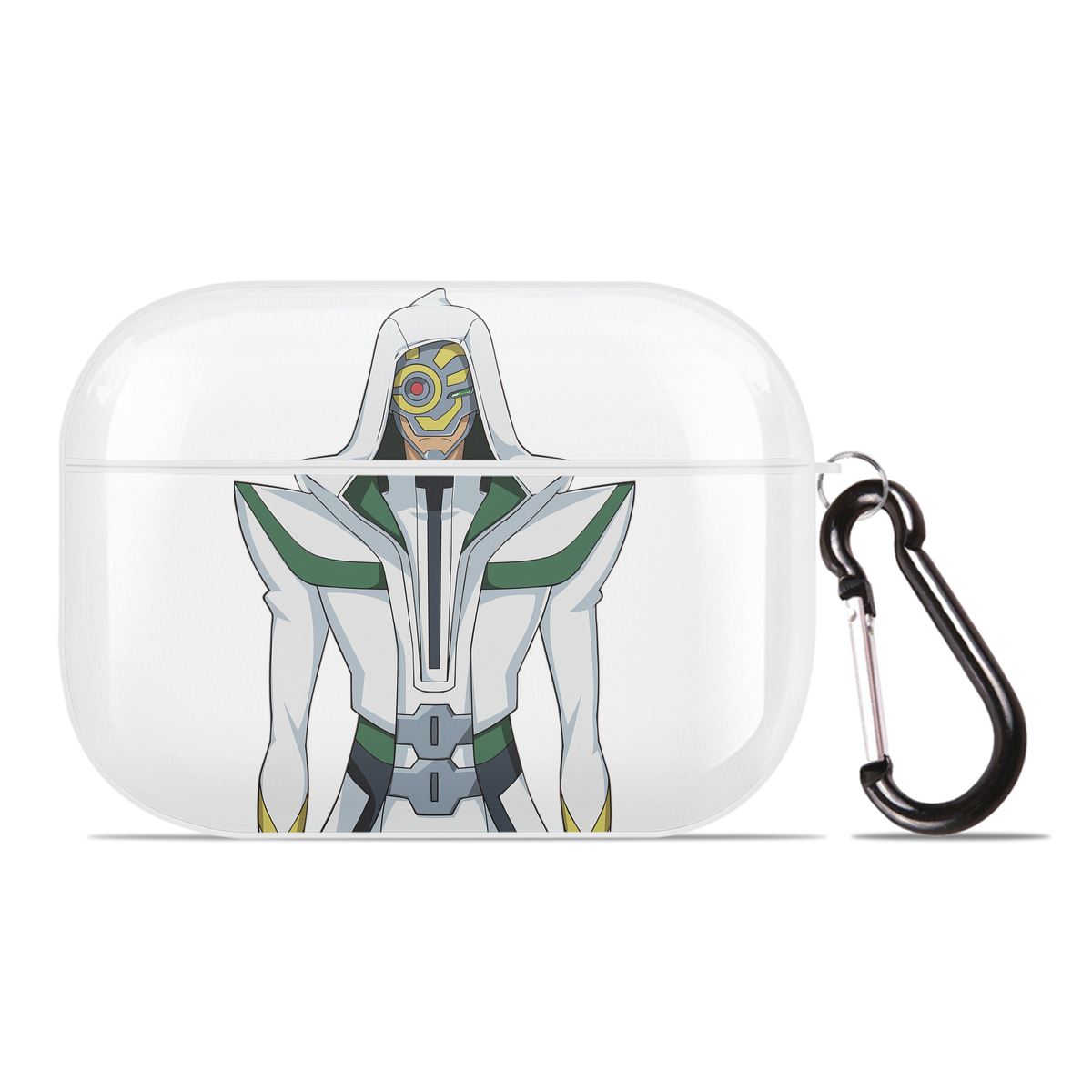 （画像用） 遊☆戯☆王 Yu-Gi-Oh! 【AirPods Pro用】ハードシェル保護ケース 耐衝撃・防指紋・カラビナ付き商品仕様