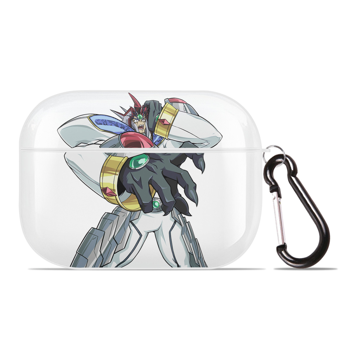 （画像用） 遊☆戯☆王 Yu-Gi-Oh! 【AirPods Pro用】ハードシェル保護ケース 耐衝撃・防指紋・カラビナ付き商品仕様