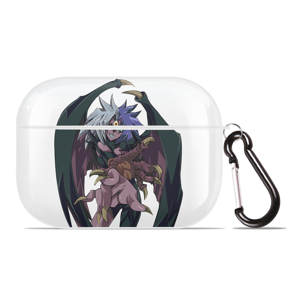 （画像用） 遊☆戯☆王 Yu-Gi-Oh! 【AirPods Pro用】ハードシェル保護ケース 耐衝撃・防指紋・カラビナ付き商品仕様