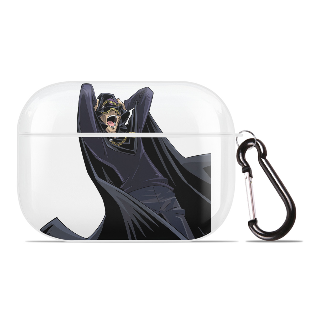 （画像用） 遊☆戯☆王 Yu-Gi-Oh! 【AirPods Pro用】ハードシェル保護ケース 耐衝撃・防指紋・カラビナ付き商品仕様