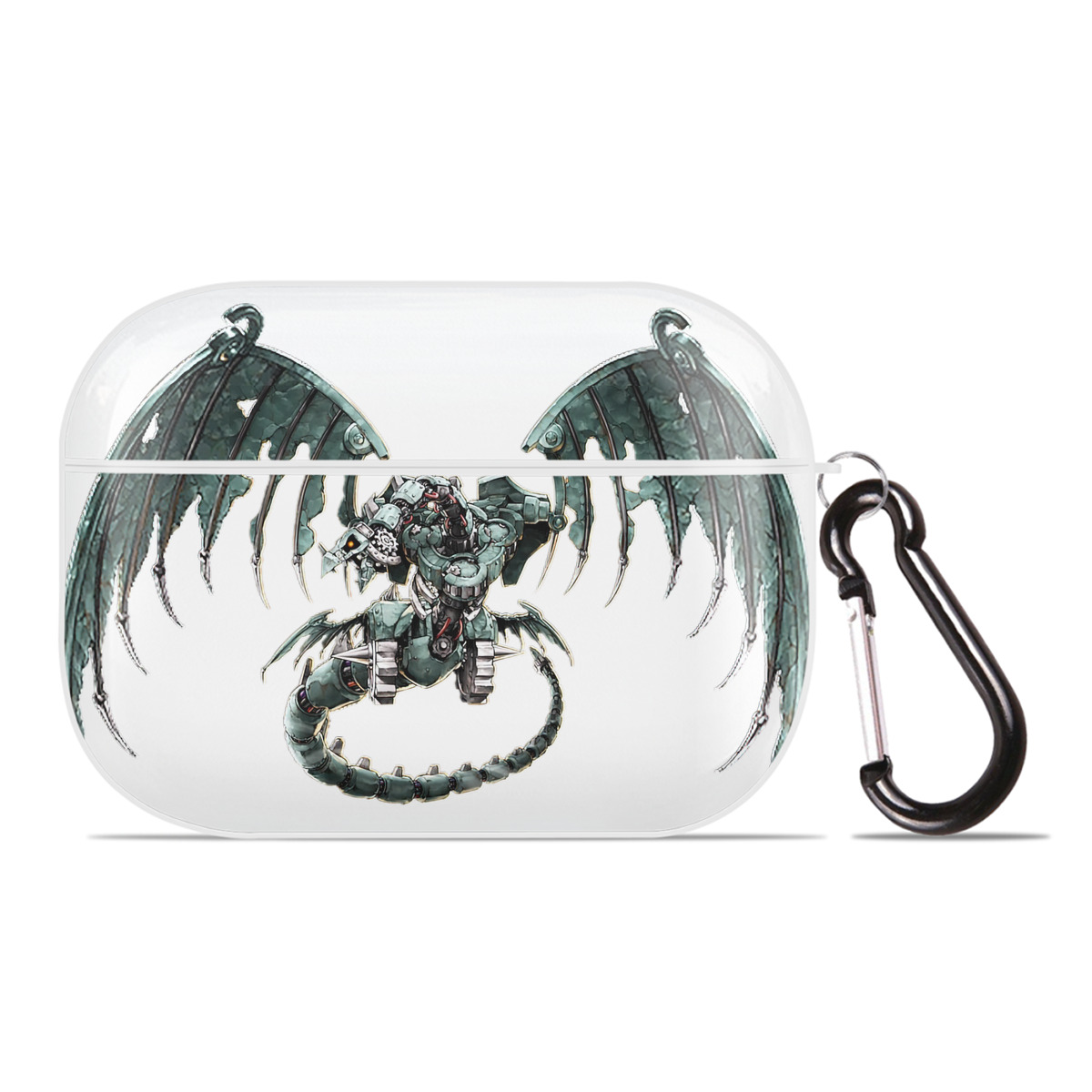 （画像用） 遊☆戯☆王 Yu-Gi-Oh! 【AirPods Pro用】ハードシェル保護ケース 耐衝撃・防指紋・カラビナ付き商品仕様