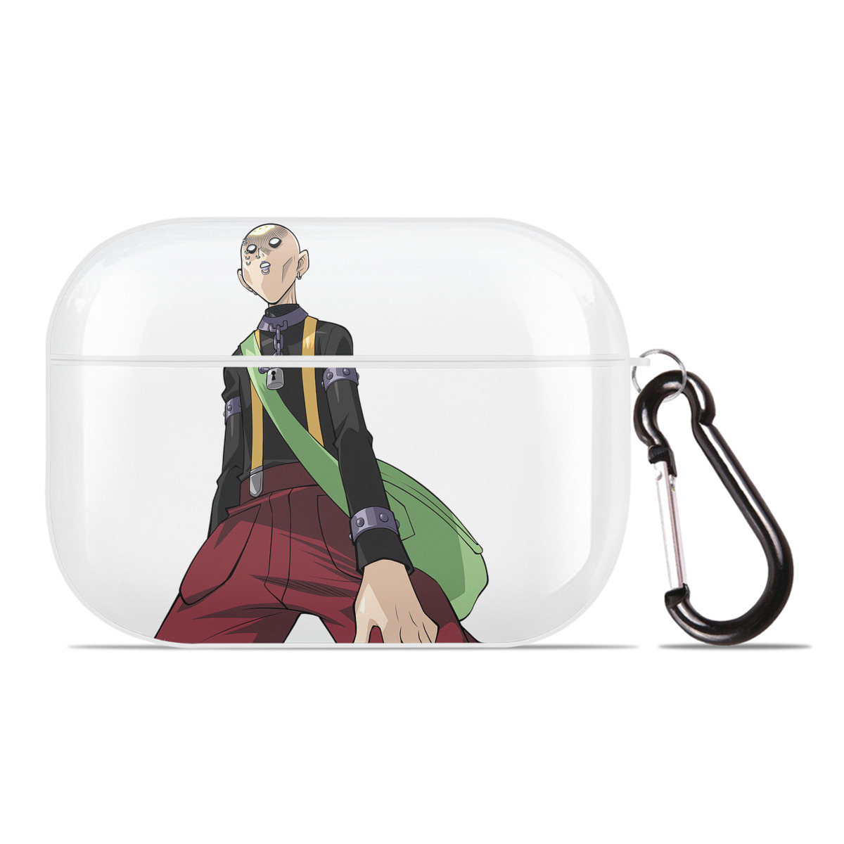 （画像用） 遊☆戯☆王 Yu-Gi-Oh! 【AirPods Pro用】ハードシェル保護ケース 耐衝撃・防指紋・カラビナ付き商品仕様