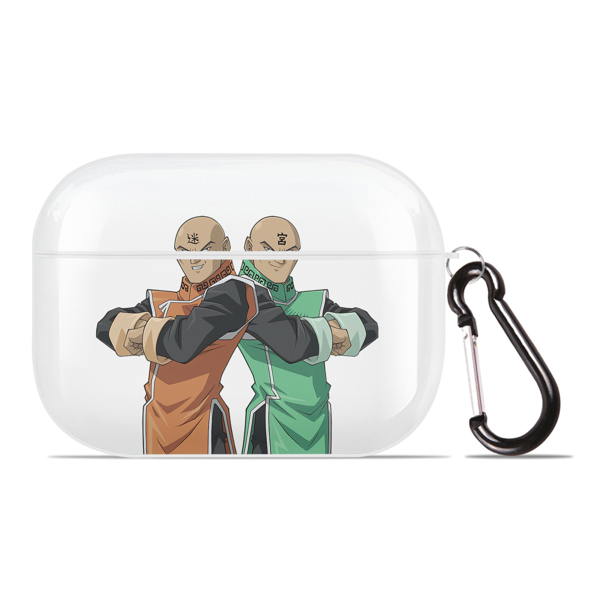 （画像用） 遊☆戯☆王 Yu-Gi-Oh! 【AirPods Pro用】ハードシェル保護ケース 耐衝撃・防指紋・カラビナ付き商品仕様