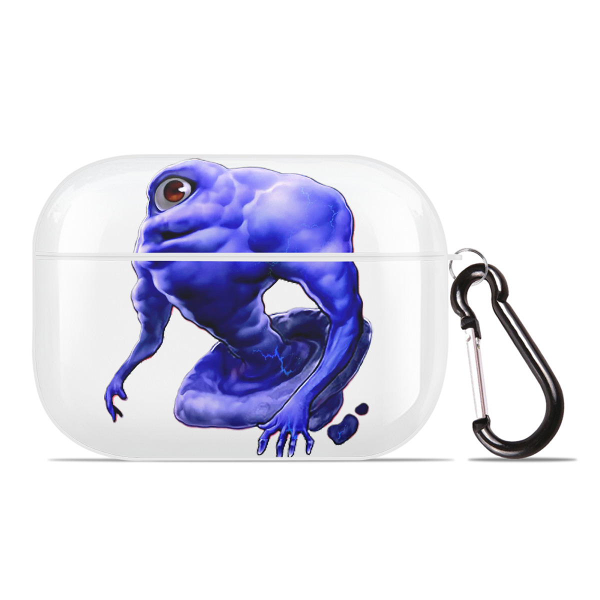 （画像用） 遊☆戯☆王 Yu-Gi-Oh! 【AirPods Pro用】ハードシェル保護ケース 耐衝撃・防指紋・カラビナ付き商品仕様