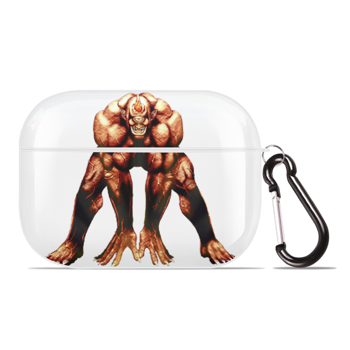 （画像用） 遊☆戯☆王 Yu-Gi-Oh! 【AirPods Pro用】ハードシェル保護ケース 耐衝撃・防指紋・カラビナ付き商品仕様