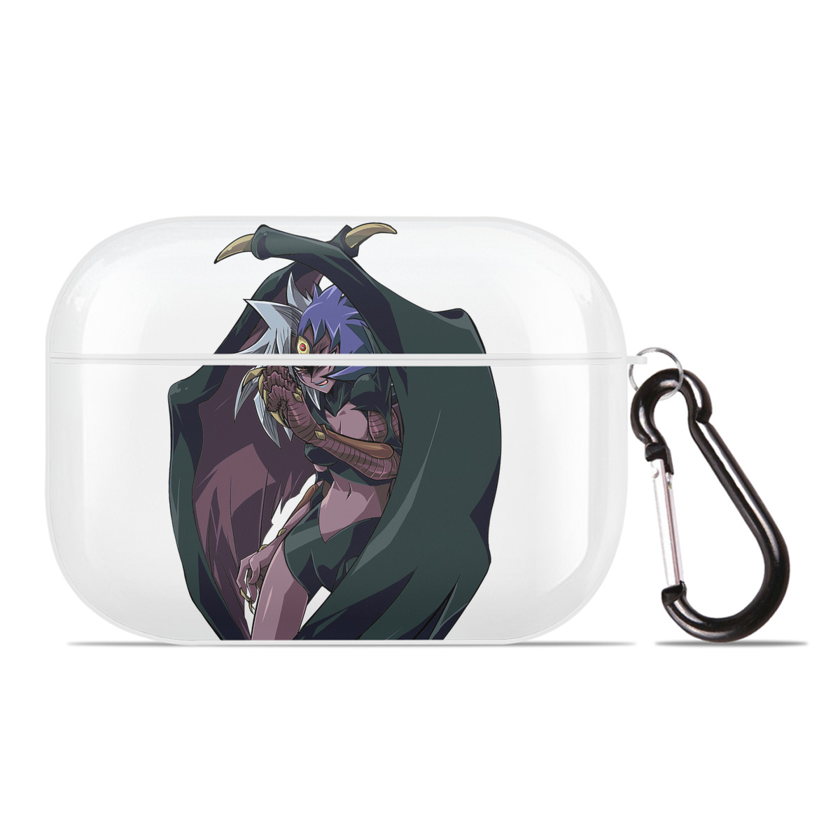 （画像用） 遊☆戯☆王 Yu-Gi-Oh! 【AirPods Pro用】ハードシェル保護ケース 耐衝撃・防指紋・カラビナ付き商品仕様