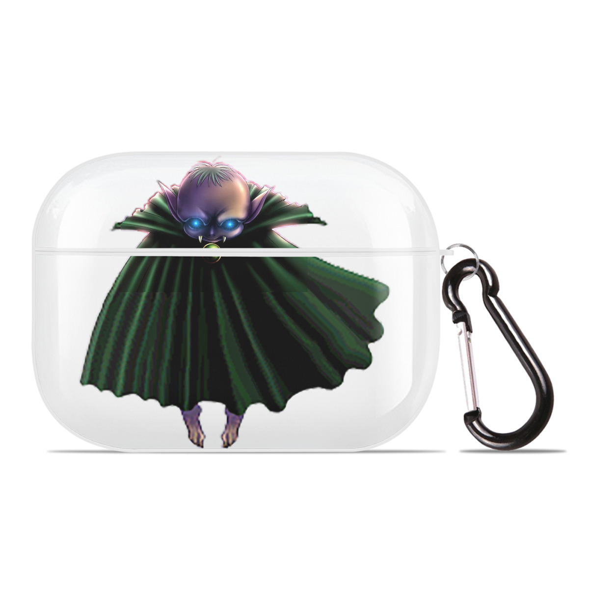 （画像用） 遊☆戯☆王 Yu-Gi-Oh! 【AirPods Pro用】ハードシェル保護ケース 耐衝撃・防指紋・カラビナ付き商品仕様