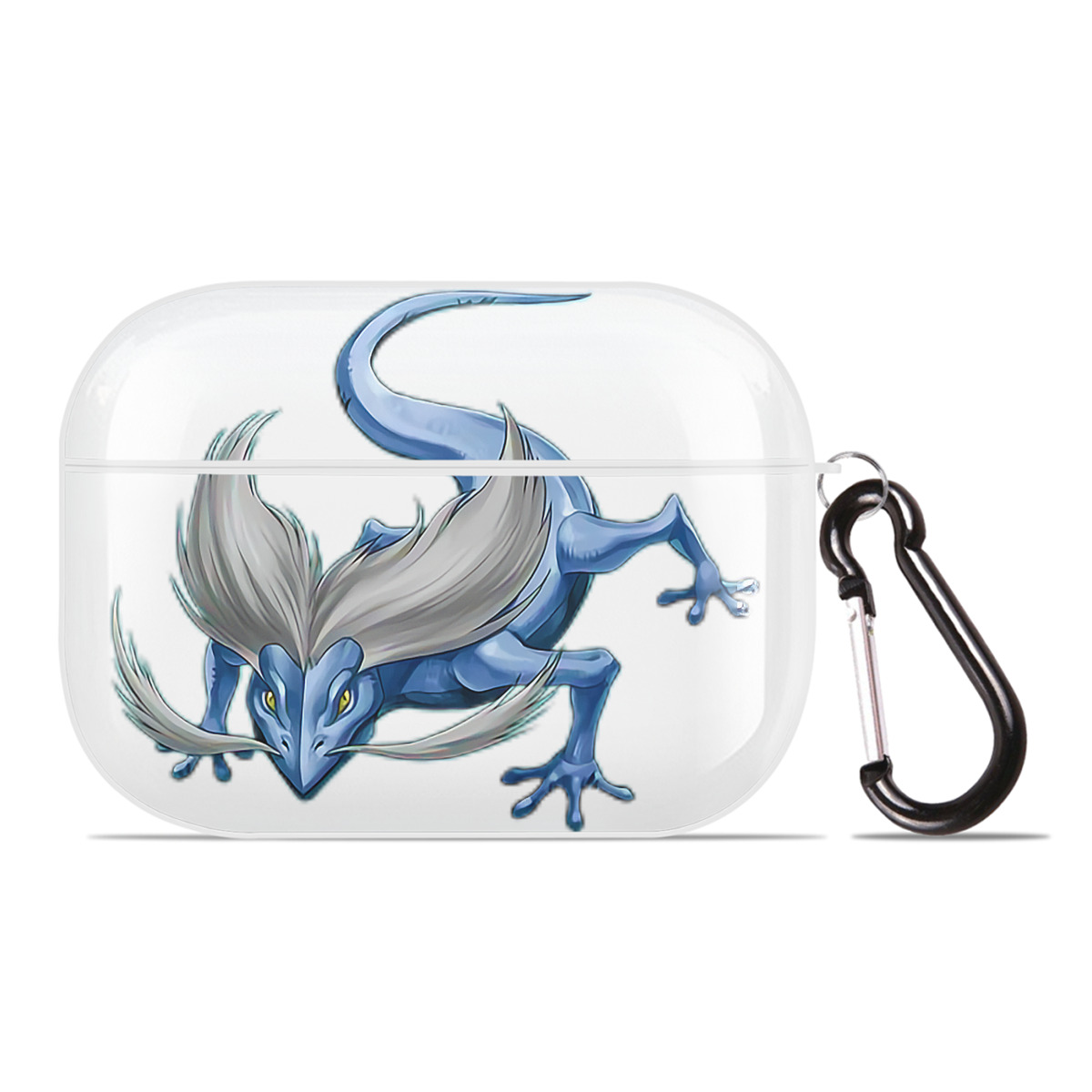 （画像用） 遊☆戯☆王 Yu-Gi-Oh! 【AirPods Pro用】ハードシェル保護ケース 耐衝撃・防指紋・カラビナ付き商品仕様