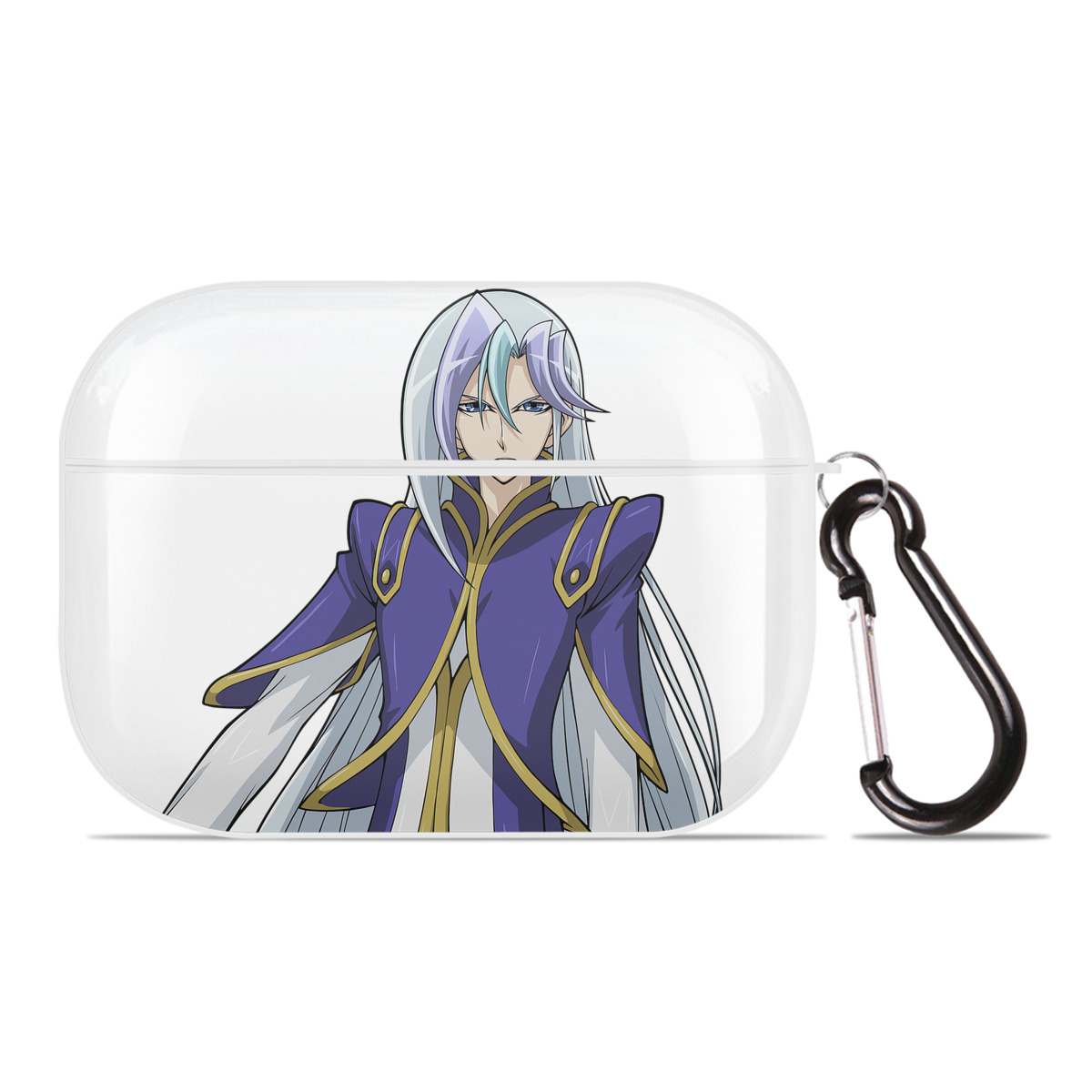 （画像用） 遊☆戯☆王 Yu-Gi-Oh! 【AirPods Pro用】ハードシェル保護ケース 耐衝撃・防指紋・カラビナ付き商品仕様